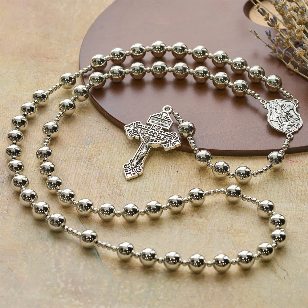 Archangel Guardian Battle Rosary: Protect-Focused Faith Beads