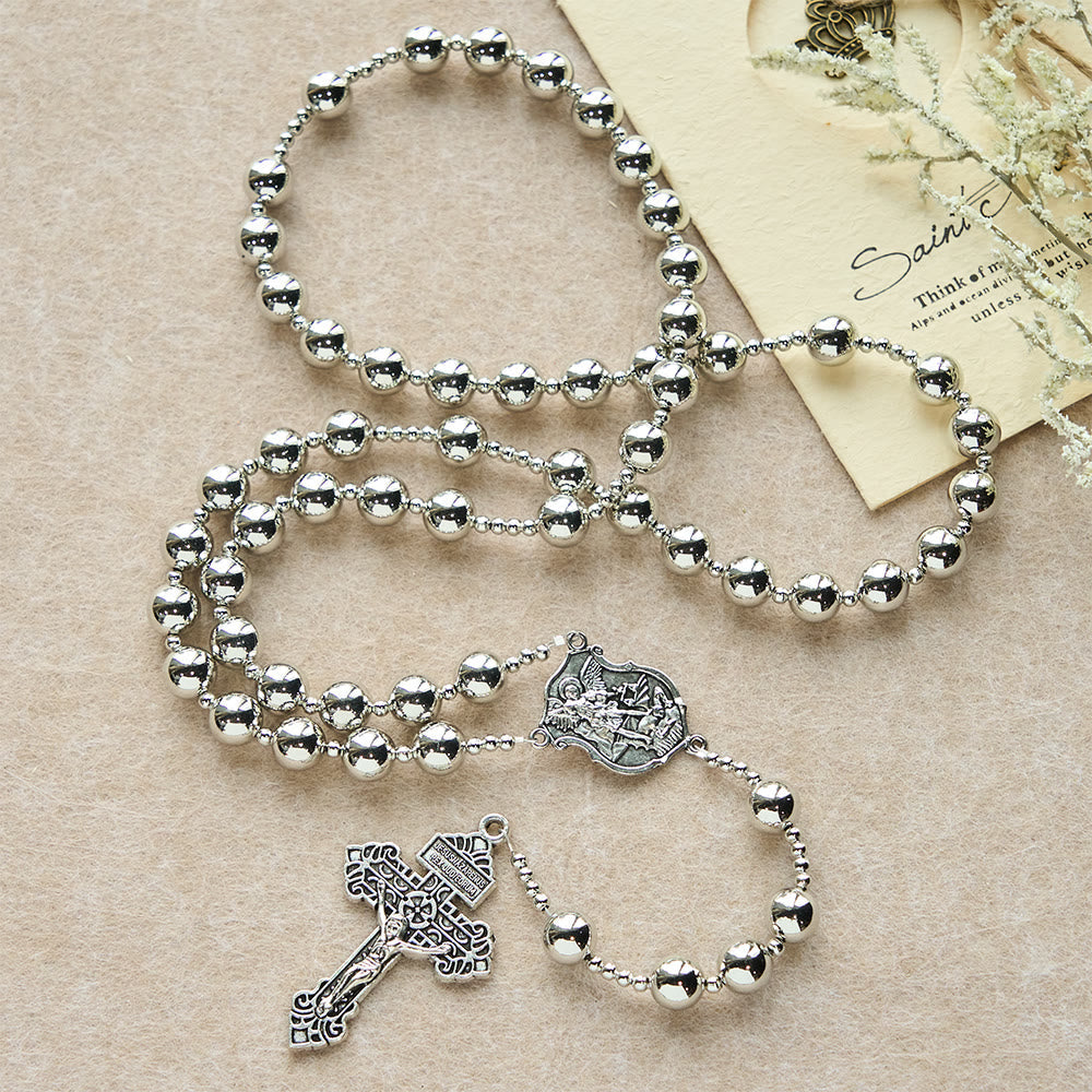 Archangel Guardian Battle Rosary: Protect-Focused Faith Beads