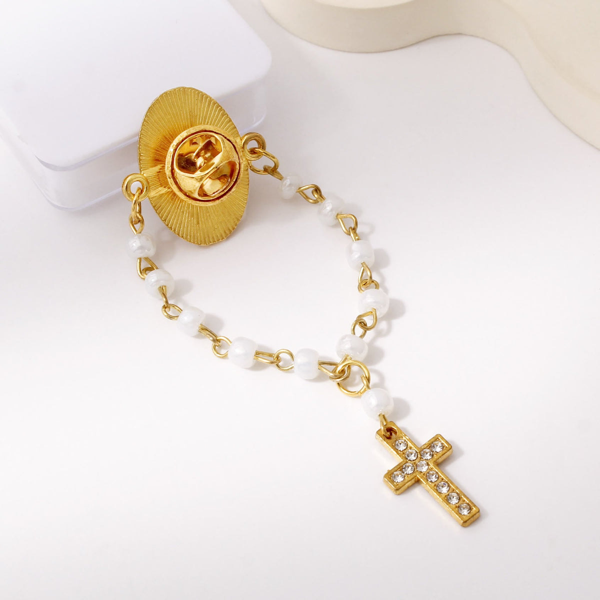 Our Lady of Guadalupe Mini Rosary Brooch: A Symbol of Maternal Protection