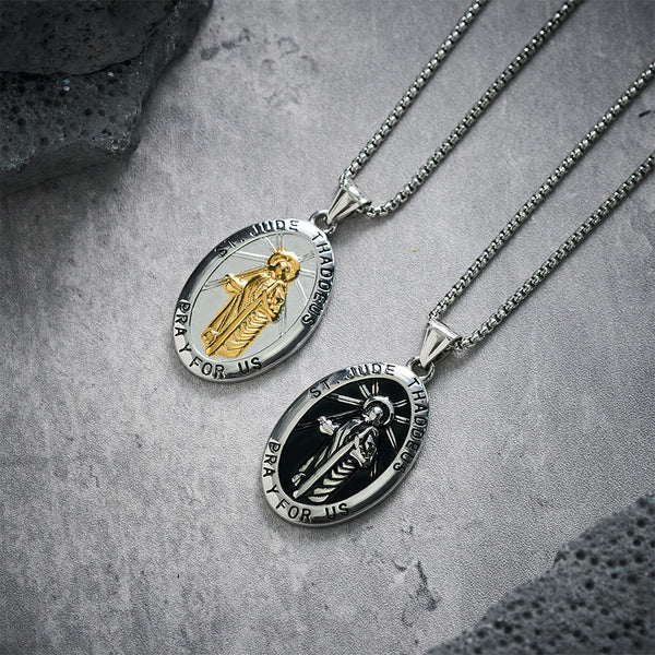 St. Jude Thaddeus Pendant Necklace