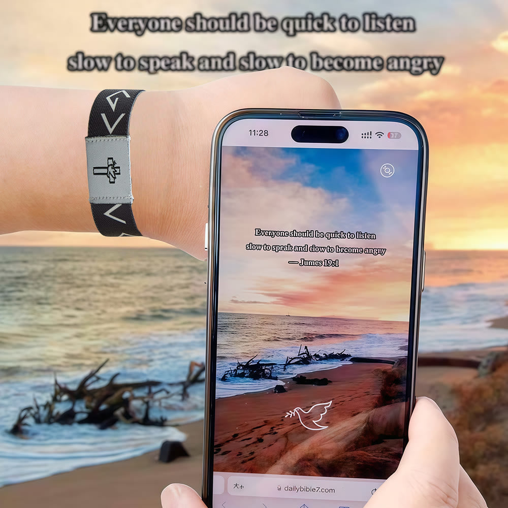 2-Style NFC Faith Wristband: A Symbol of Divine Guidance in Every Touch