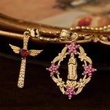 Winged Cross Our Lady