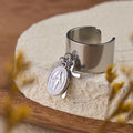 Silver Our Lady & Cross
