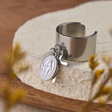 Silver Our Lady & Cross