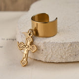 Golden Moon & Cross