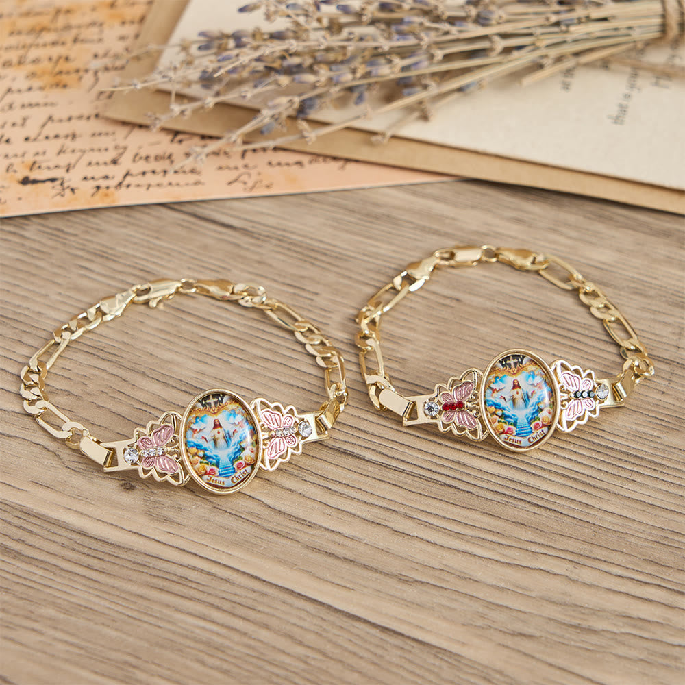 Jesus Christ & Butterfly Bracelet: Elevating Daily Devotion With Sacred Symbolism