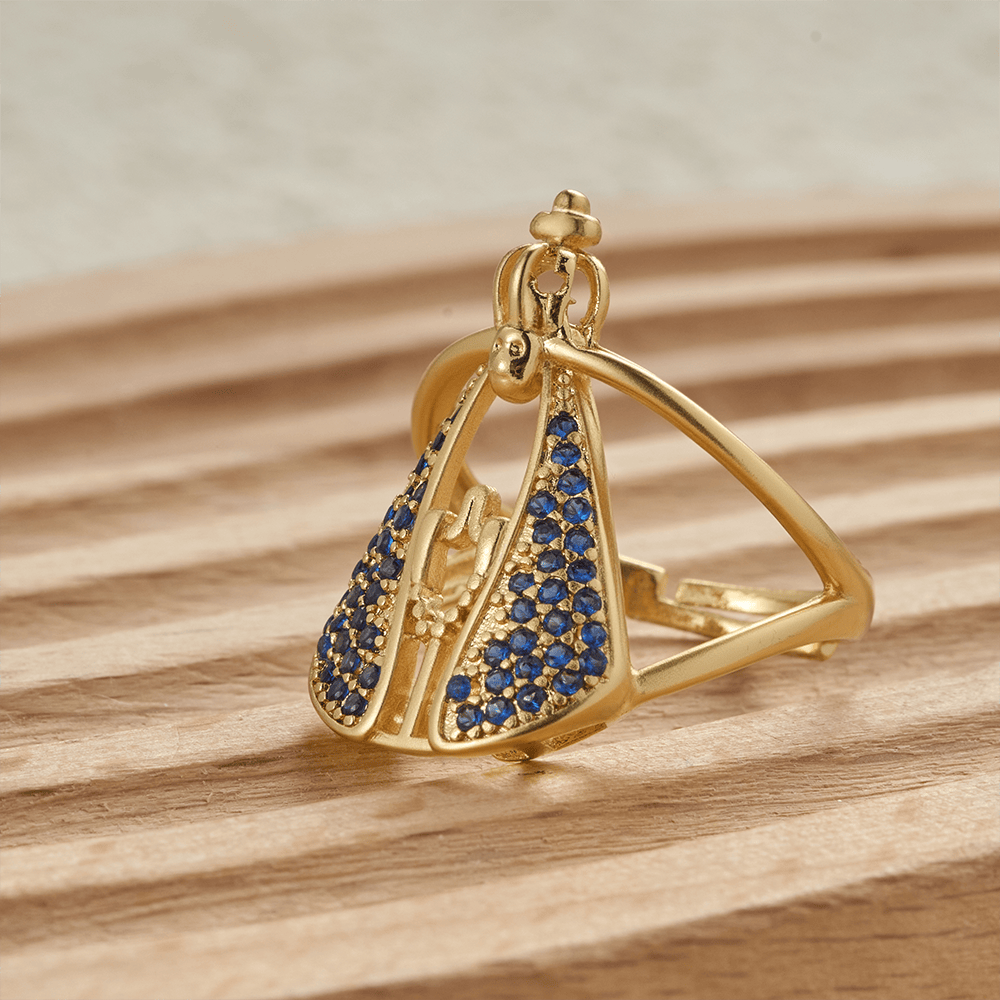Our Lady of Guadalupe Devotional Ring: Emblem of Our Lady Grace & Divine Protection