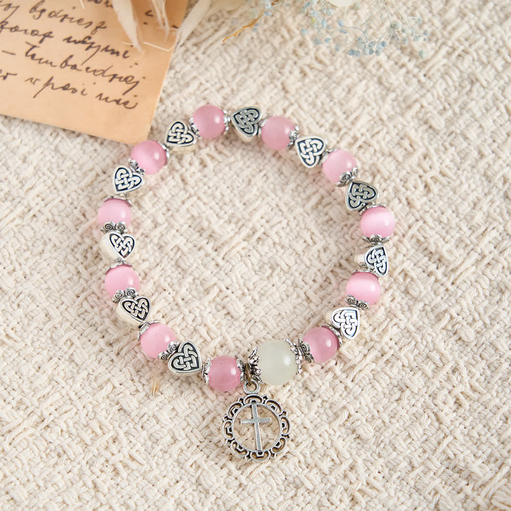 Celtic Knot Cat’s Eye Bracelet: Gentle Companion of Daily Grace