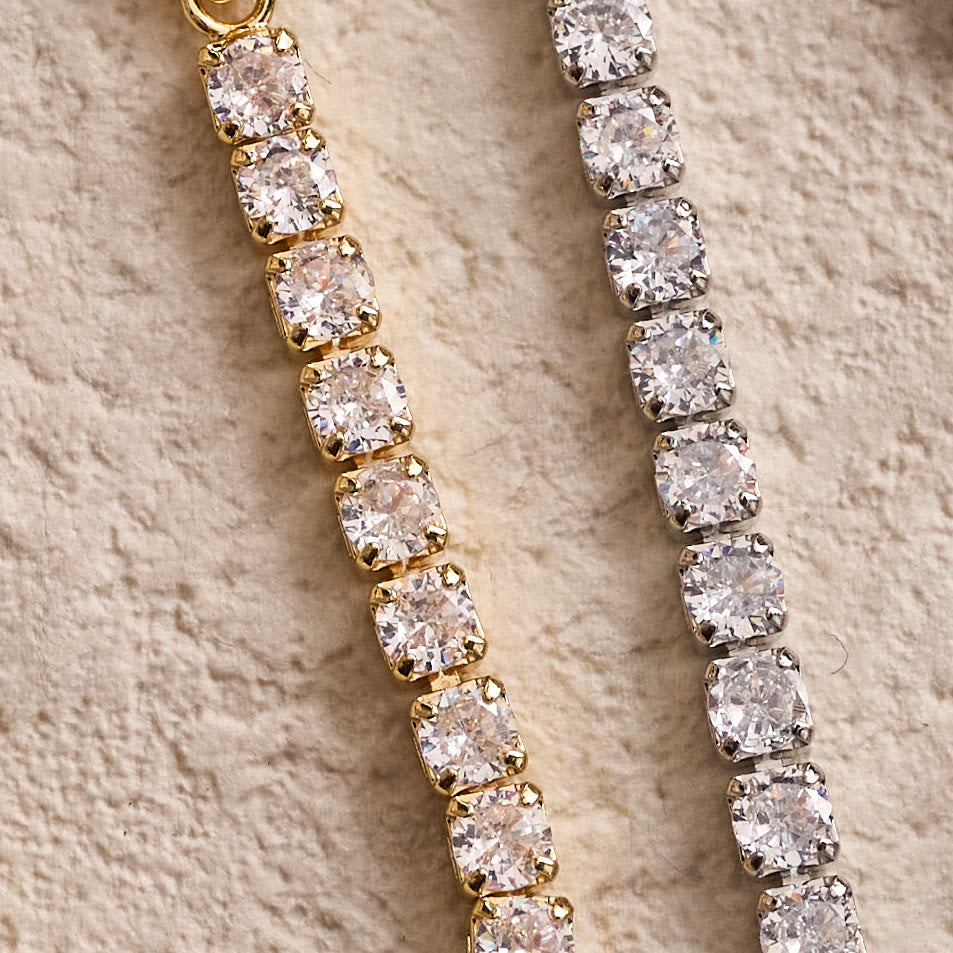 Adjustable Tennis Bracelet with Colorful Zircon Cross Charm: A Symbol of Vibrant Faith