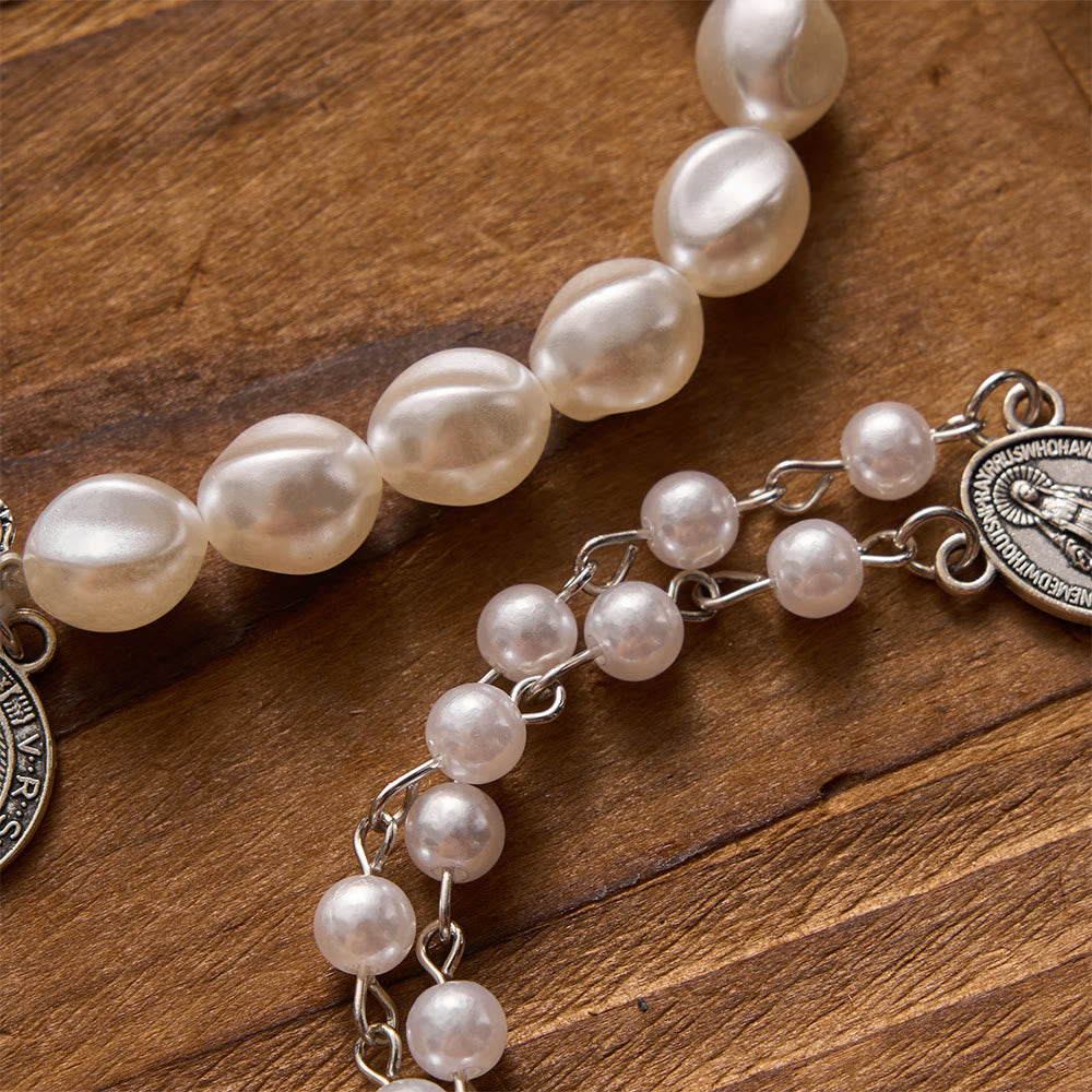 Our Lady Miraculous Medal St. Benedict Bracelet