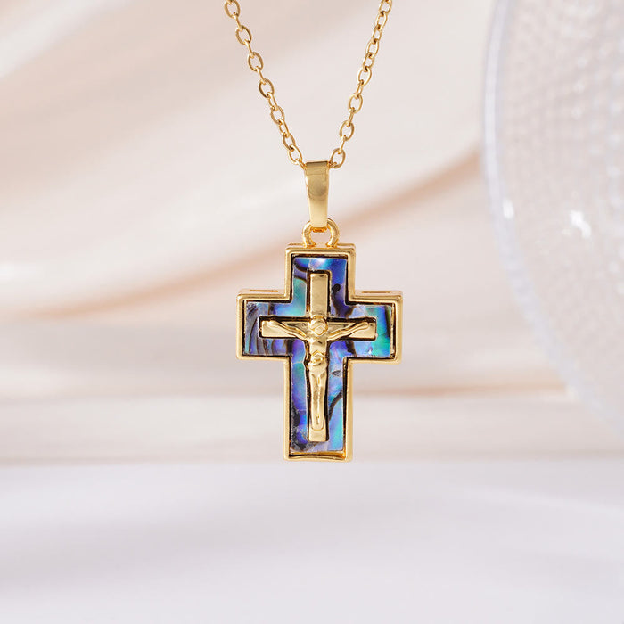 Layered Crucifix Cross Pendant Necklace: A Symbol of Redemption and Everlasting Grace