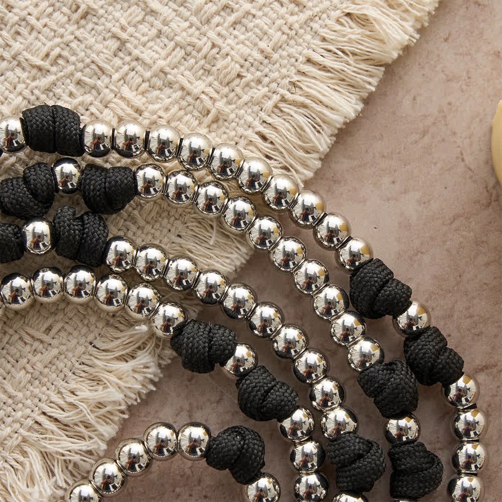 Rugged Plastic Beads Paracord 15-Decade Rosary: Carry Our Lady's Grace Wherever You Go