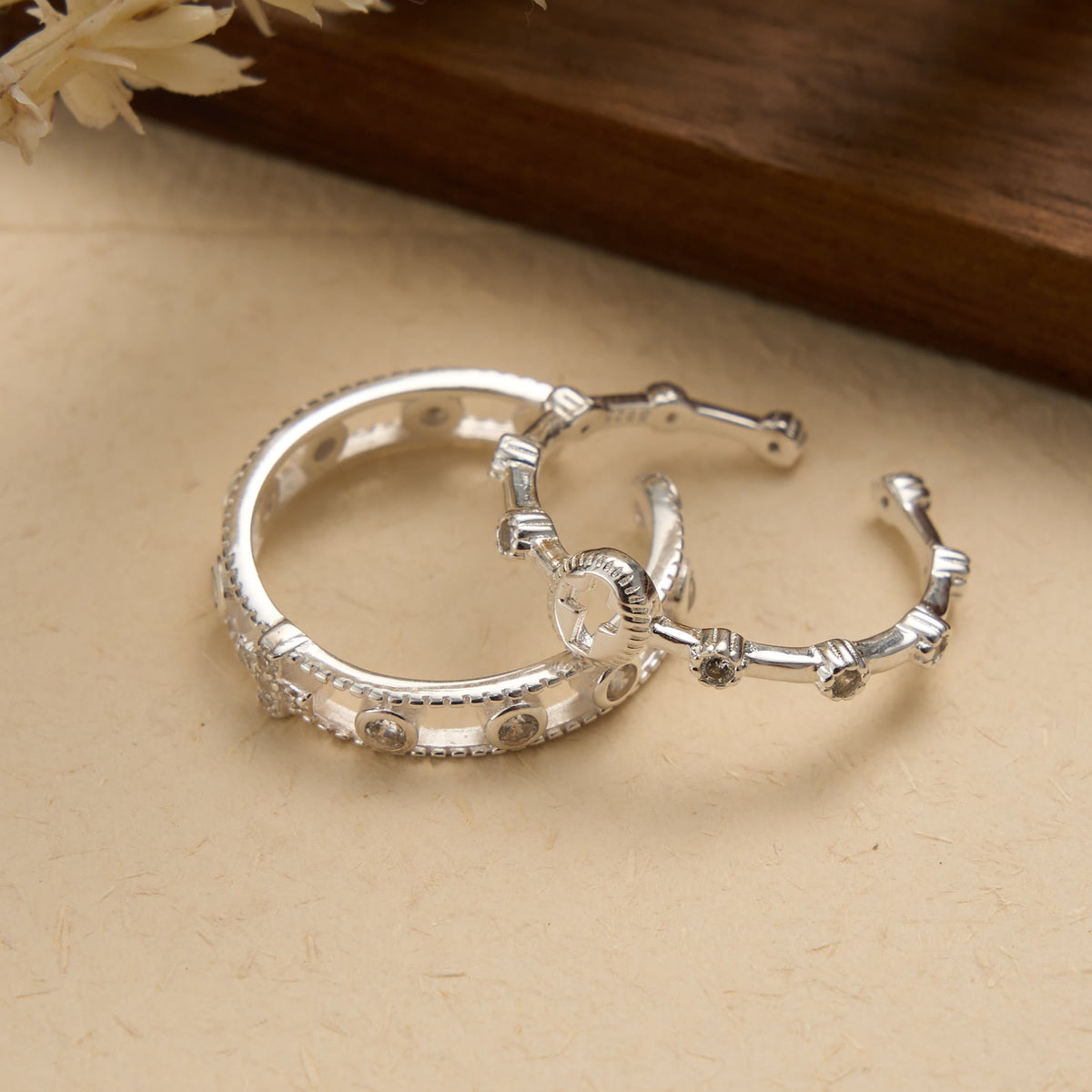 Sterling Silver Hollow Cross Open Adjustable Ring: Timeless Emblem of Unshakable Sacred Faith