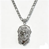 Silver & Figaro Chain