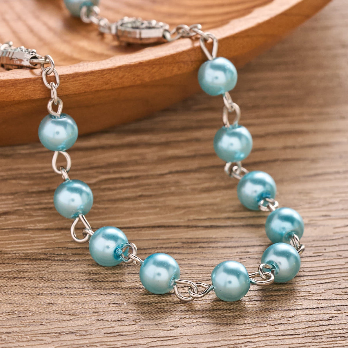 Multicolor Bead Guadalupe Rosary with Engraved Storage Case: Token of Tender Heavenly Comfort
