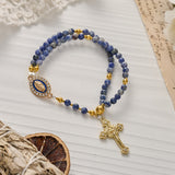 Blue Stone  (Wrist Circumference: 7.09"/18cm)
