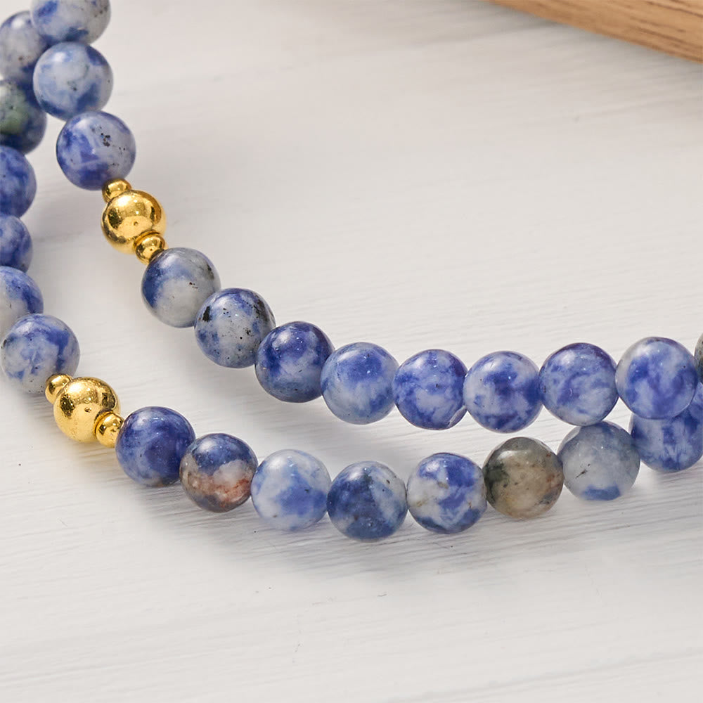 Magnetic Strawberry Agate Rosary Bracelet: Emblem of Divine Grace & Purity