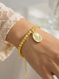 Miraculous Medal&Cross-Golden