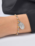 Miraculous Medal&Crucifix-Golden/Silver
