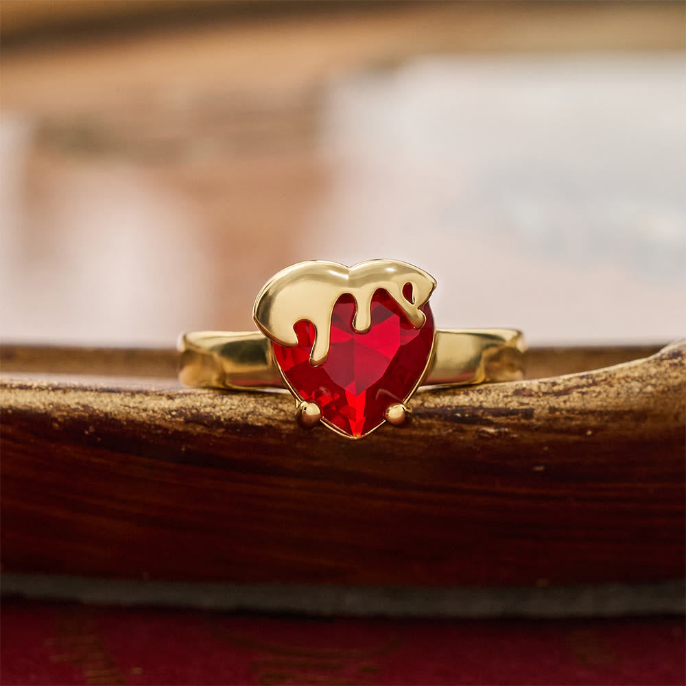 Sculpted Sacred Heart Open Band Ring: Emblem Of Tender Heavenly Shelter