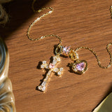 Golden Cross & Heart