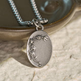 St. Michael Rose Engraved