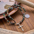 India Agate&St. Benedict