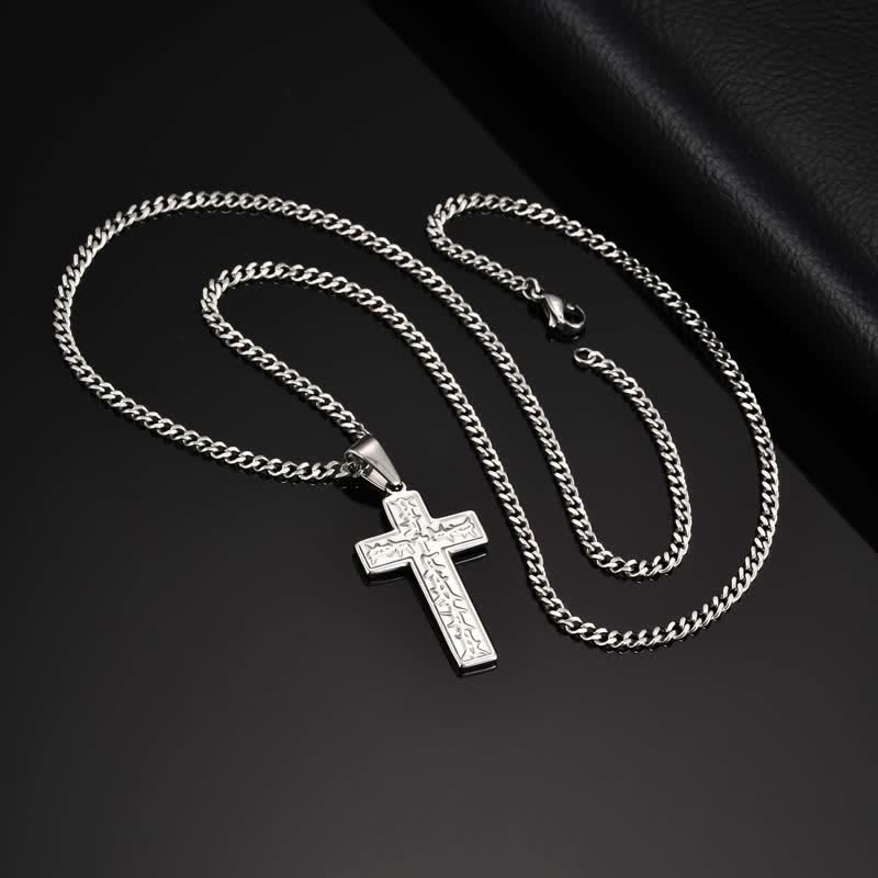 Layer‑Ready Cross Crucifix Pendant Necklace Keepsake Of Quiet Sacred Resolve