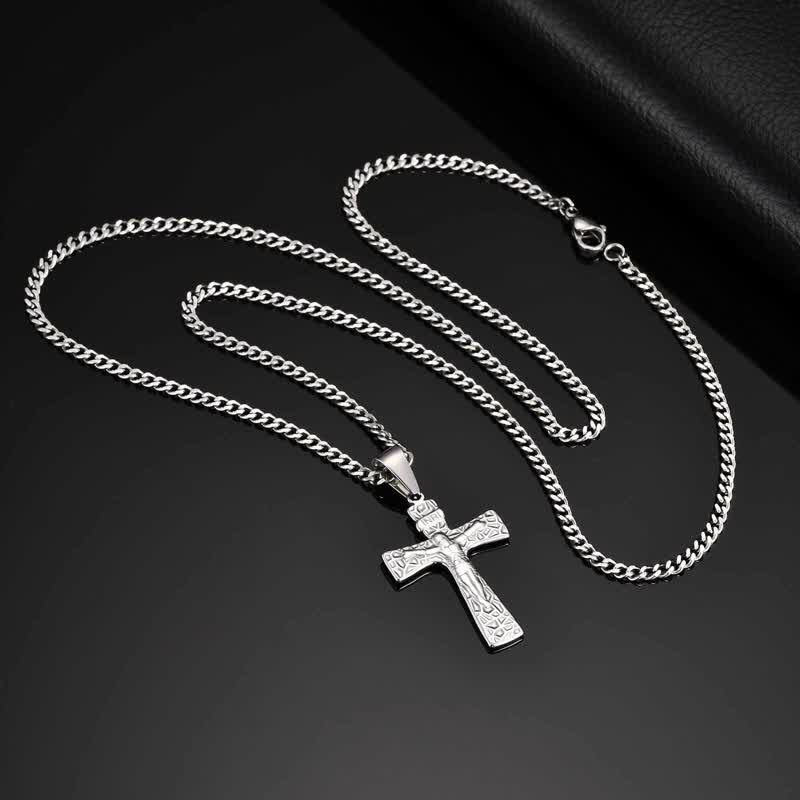 Layer‑Ready Cross Crucifix Pendant Necklace Keepsake Of Quiet Sacred Resolve