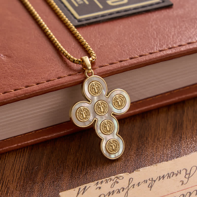 St. Benedict Four‑Way Cross Copper Necklace: Emblem Of Abiding Heavenly Shelter