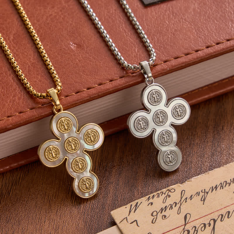 St. Benedict Four‑Way Cross Copper Necklace: Emblem Of Abiding Heavenly Shelter