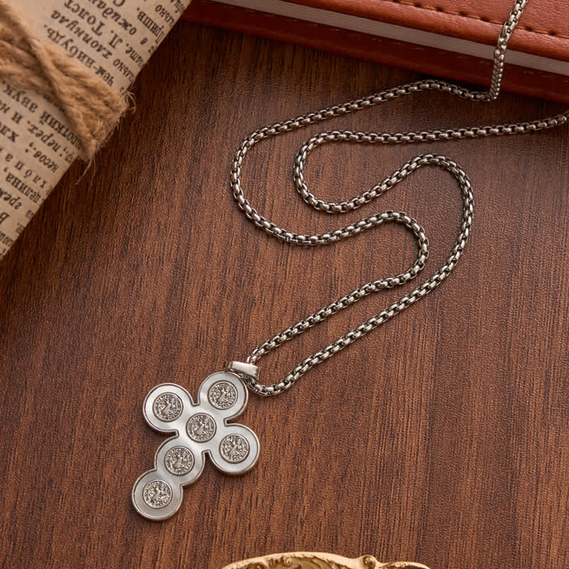 St. Benedict Four‑Way Cross Copper Necklace: Emblem Of Abiding Heavenly Shelter