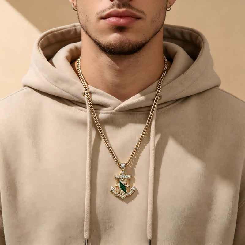 Iconic Necklace Featuring St. Jude & St. Christopher: Emblem Of Uplifting Divine Hope