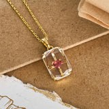 Square Shape & Rose Zircon