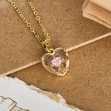 Heart Shape & Pink Zircon