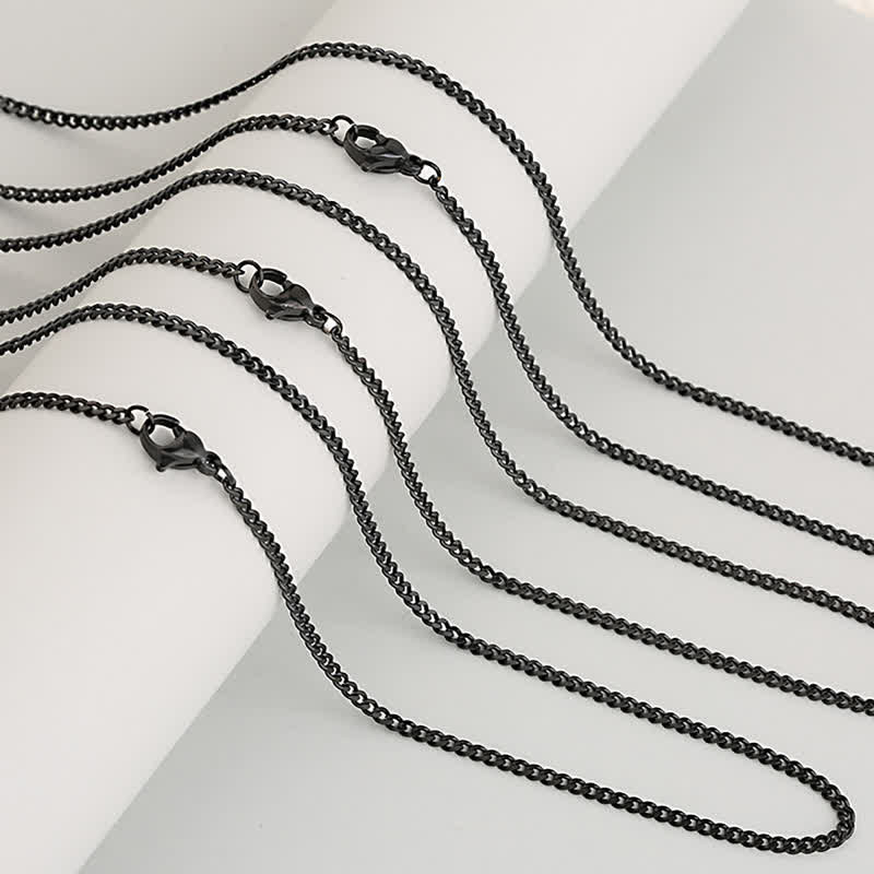 304 Stainless Steel Textured Crucifix Necklace: Sacred Mark of Abiding Grace