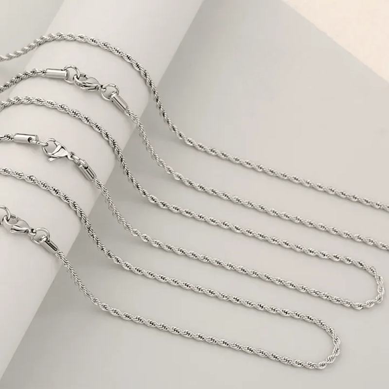 304 Stainless Steel Textured Crucifix Necklace: Sacred Mark of Abiding Grace