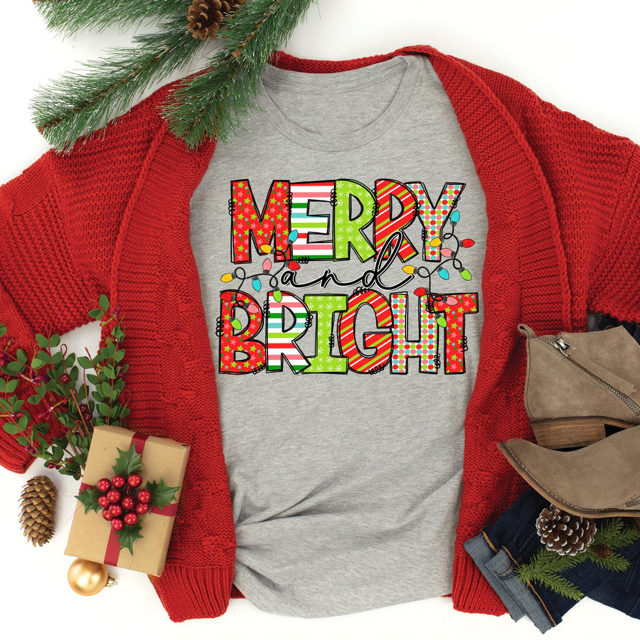 Merry and Bright Tee