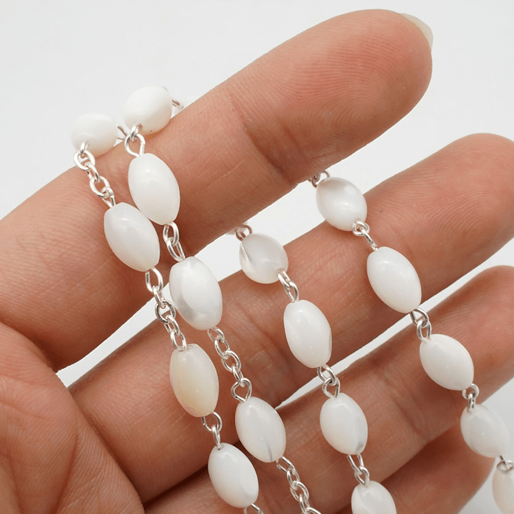 Blessed Virgin Mary: Catholic Mother-of-Pearl Rosary