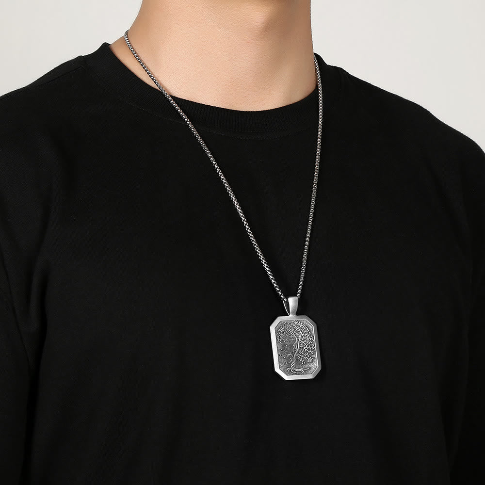 the Tree of Life Totem Religion Necklace