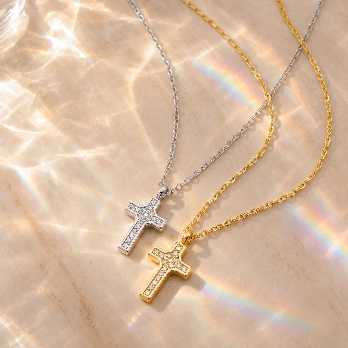 Dainty Crucifix Necklace