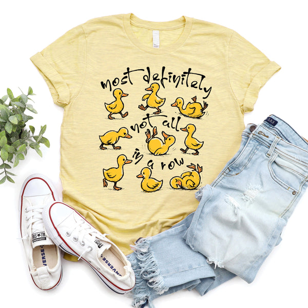Ducks in a Row Tee