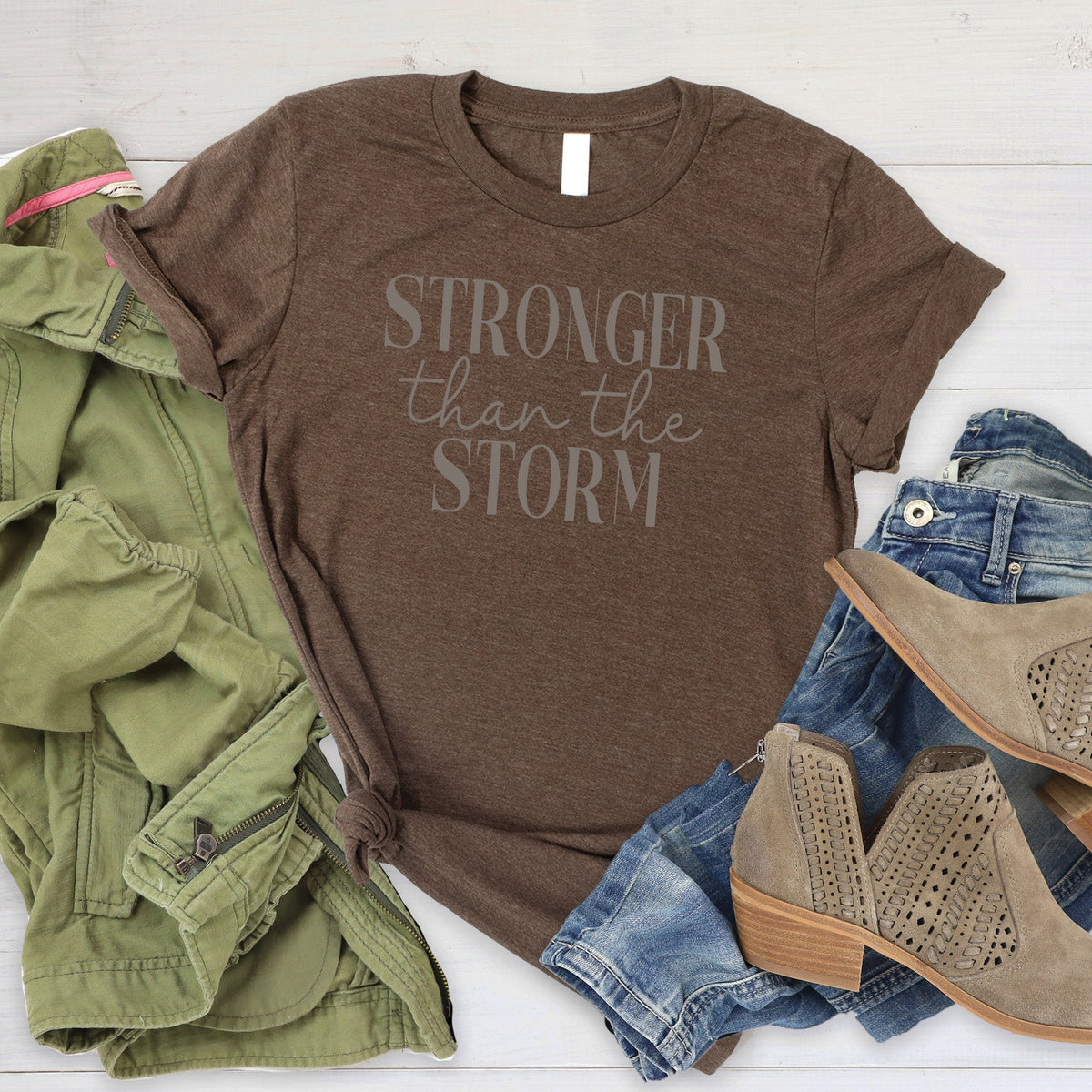 Stronger than The Storm Tee