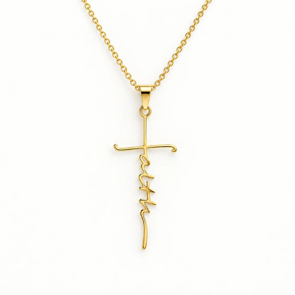 Faith Cross Necklace