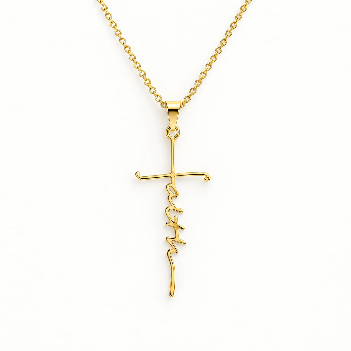 Faith Cross Necklace