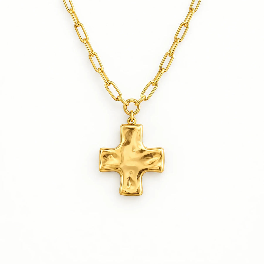 Statement Cross Necklace