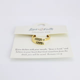 Jesus Saves - Gold