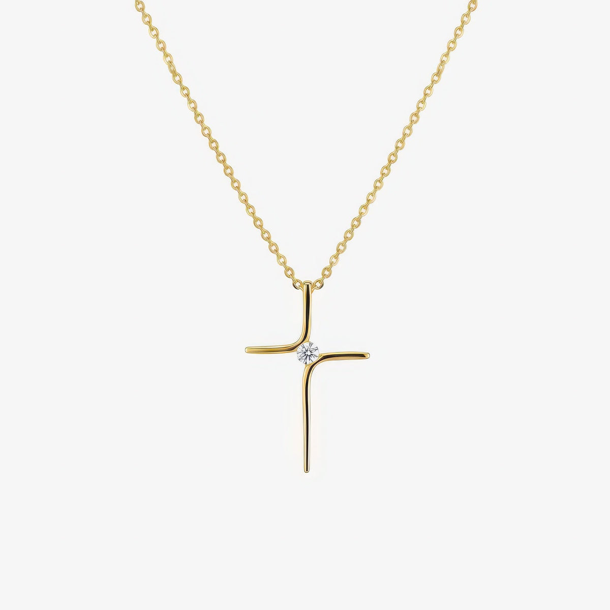 Core Cross Necklace