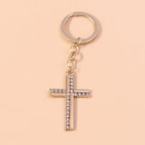 Silver Crystal Cross