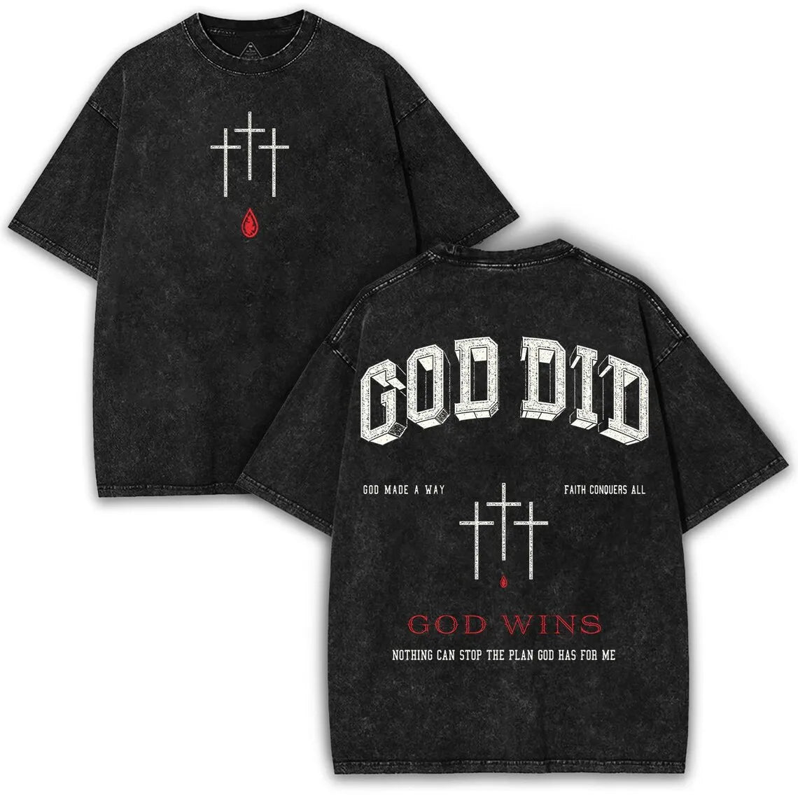 Jesus Saves Washed Tee